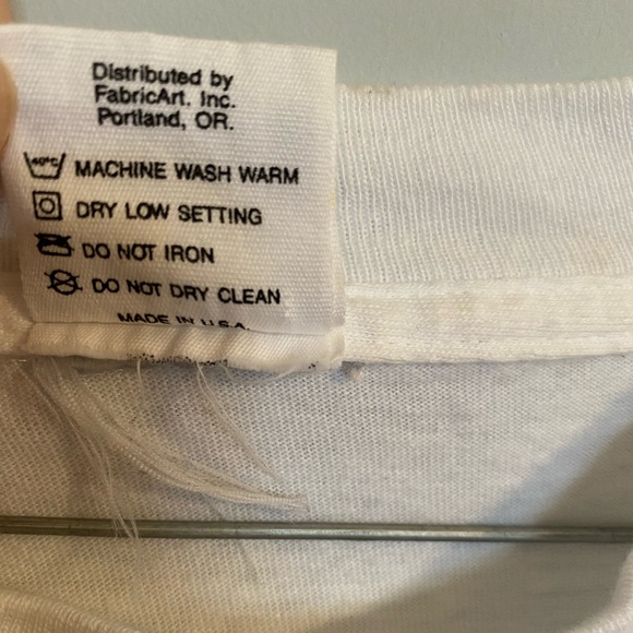 Vintage 90s Fabric Art Women’s Shoes Art B. Michile T-Shirt Size Large - Picture 4 of 6